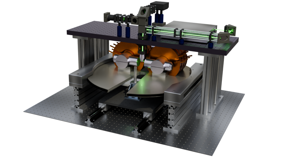 Time-Resolved Magneto Optical Kerr Microscope - TR-MOKE Setup